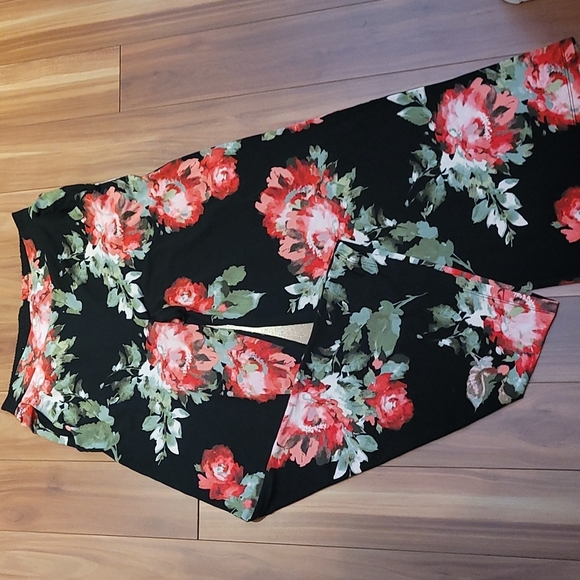 Nwt NINA LEONARD printed palazzo pant - Picture 3 of 4